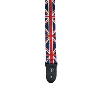 Perri's LPCP-2115 - Ремень для гитары, Серия: Polyester, Материал: полиэстер, Рисунок: британский флаг, Ширина ремня: 5 см, Длина: 99 - 147 см