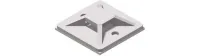 Procab ACM130/W- Крепления для кабельных стяжек, 30х30 мм, цвет белый, упаковка 100 шт.