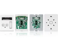 Symetrix ARC-3 Многофункциональная сенсорная панель управления с OLED дисплеем, пластиковая передняя панель, белая