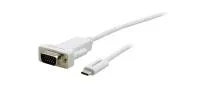 Kramer [c-usbc/gm-6] переходной кабель usb 3.1 тип c вилка на vga вилку, 1,8 м