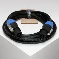 SC225-SPSP-1.5m Кабель акустический гибкий, 2x2,5мм, Speakon, 1.5м, SHNOOR