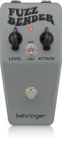 BEHRINGER FUZZ BENDER - педаль Fuzz в винтажном стиле 60-х с индивидуальным переключателем Bias Mod