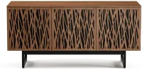 Стойка BDI Elements -секционная под телевизор, Wheat Doors, Walnut (8777)