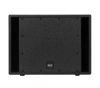 RCF S4012  Сабвуфер Bandpass, 45 - 200 Гц, 400 Вт, импеданс 8 Ом, чувствительность 92 дБ, давление 124 дБ, 12" динамик, разъемы 2 х Neutrik Speakon, габариты 500 х 360 х 400 мм, вес 21 кг