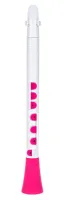 NUVO Dood (White/Pink) блок-флейта DooD, строй С (до), материал - АБС-пластик,...