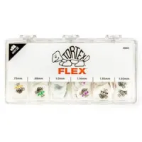 Dunlop 4680 tortex flex jazz iii display  короб с медиат, 073,088,100,114,135,150 - 36 шт, 216 шт