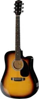 FENDER SQUIER SA-105CE Sunburst