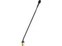 SHURE MX415/N Микрофон на гусиной шее без капсюля, 38,1 см, с предусилителем, двухцветный индикатор внизу, 50-17000 Гц. Черный