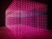 STAGE4 MAPIX dmx BALL 130-7: Гирлянда пиксельных шаров Д=28мм, 24 нитей х 7 шт., комплект коммутации для 3 гирлянд (без блока питания)