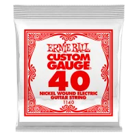 Ernie Ball 1140 струна для электро и акустических гитар. Никель, в оплётке, калибр .040