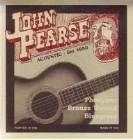 John Pearse 650LM струны для акустической гитары .012, .016, .024, .035, .045, .056, фосфор/бронзовая навивка, Bluegrass
