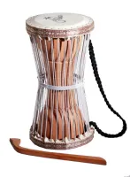 YUKA ATD7-14 - африканский говорящий барабан (talking drum), 7"(18см) х 14"(35см)
