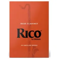 Rico rea1025  трости для бас-кларнета, rico (2 1/2), 10шт. в пачке