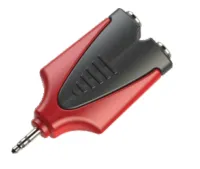 ROXTONE RPAN320 Переходник 2 x 6,3mm stereo Female Jack - 3,5 stereo Male Jack