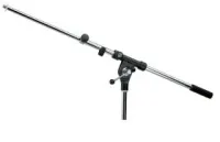 KandM 21110-300-02 верхний узел для микрофонной стойки журавль, раздвижной, от 470 до 770, резьба 3/8', никелированная сталь