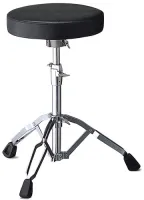 Drum throne Pearl D-790 - Стул для барабанщика с круглым сиденьем с регулировкой высоты