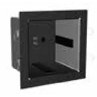 GH4-RECESSED/Cкрытая монтажная коробка для GH4 для установки в стену, черный цвет/K-GEAR