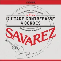 Комплект 4 струн для гитары-контрабас Savarez 4CB640R