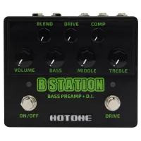 HOTONE B Station-Black Edition - преамп для бас-гитары
