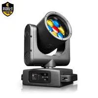 CLAY PAKY MINI-B AQUA PX Вращающаяся голова всепогодная LED-WASH-BEAM-PIXEL-IP66. 7 LED-чипов RGBW 40 Вт, попиксельное управление, диапазон ЦТ 2500К–8000К, световой поток 3420 лм, угол раскрытия луча 4°–34° (6°–55°)