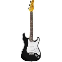 Oscar Schmidt OS-300 BK (A)  электрогитара типа Stratocaster, цвет чёрный
