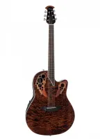 OVATION CE44P-TGE Celebrity Elite Plus Mid Cutaway Dark Tiger Eye гитара электроакустическая