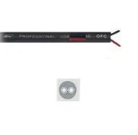 Кабель акустический DT Audio DLS225, 2 х 2,5 кв.мм, цвет синий внешний диаметр 8 мм