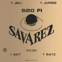Savarez 520p1  traditional white high tension plastic wound струны для кл. гитары нейлон