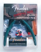 FENDER ELECTRIC SURVIVOR PACK набор для ухода за э/гитарой (струны, медиаторы, ключи, кусачики, вертушок, полироль)