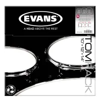 ETP-PC1CLR-F Power Center Clear Fusion Набор пластика для том барабана 10''/12''/14'', Evans