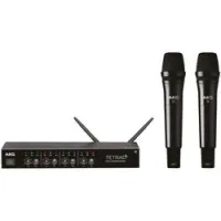 AKG DMS TETRAD Vocal Set P5 4/2  Цифровая вокальная радиосистема: 1 четырёхканальный приёмник DSR Te