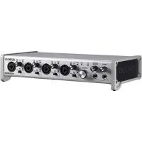 Аудиоинтерфейс USB [SERIES208I] Tascam [SERIES 208i] АЦП/ЦАП: 24 бит/192 кГц, 20-40000 Гц, THD: 0,0016%, S/N: 109 дБ, 4xCombo XLR/TRS микр. входа / 8x1/4" TRS лин. выходов, 2x1/4" TRS выхода для наушников, 2xToslink, MIDI, WordClock, USB-B
