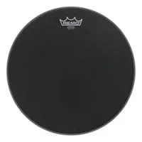 Remo be-0814-es  14" emperor black suede, пластик для барабана, двойной, черный