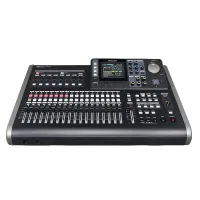 Tascam DP-24SD - 24-дорожечный цифровой микшер-рекордер, аналоговые фейдеры для микширования