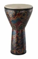 REMO DJ-FEMD-16- Djembe, Festival, Pre-Tuned, Medium, 10' X 20', SKYNDEEP®, FIBERSKYN®, Fabric Island джембе