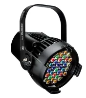 ETC D40 Lustr+, Black CE Прожектор светодиодный Lustr+,  Светодиодный массив 7 цветов, 17 (25) град. (40 LED 2.5 Вт), DMX-512RDM (5-pin XLR).