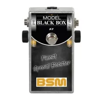 Black Box BSM гитарный бустер, усиление 46 дБ (500 Гц), питание 9/18 В, 3/5 мА, Treble Booster