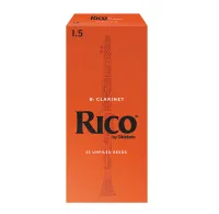 RCA2515 Rico Трости для кларнета Bb, размер 1.5, 25шт, Rico