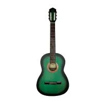 K-Green Гитара классическая, зеленая, Кунгурская Акустика