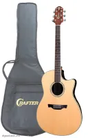 Гитара электроакустическая шестиструнная CRAFTER WB-700CE NT  Чехол