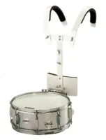 MD-123C маршевый малый барабан 14"*5.5" белый с наплечным держателем (палочки, корсет, крепление для корсета, ключ для настройки в комплекте)