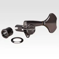 GB350-B-L4 Колки для бас-гитары 4л, черный, Gotoh