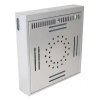FORMING FUNCTION 2272000502- Вертикальный ящик для ноутбука с замком, серебристый