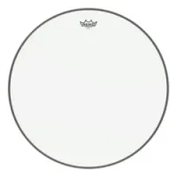 Remo br-1324-00  24" ambassador clear, пластик для бас барабана, прозрачный