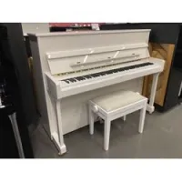 Sauter carus 112 white polished  пианино, 112 см, цвет белый, полированный