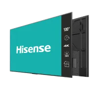 Hisense 100BM66D- 100" информационный LED-дисплей 4K120, 500 кд/м², динамики 2x15 Вт