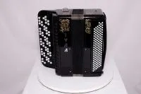 BN-50-BK Баян ученический двухголосный 92/55х120/50-II с готово-выборным акком, Тульская Гармонь