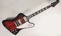 GIBSON CUSTOM SHOP 1963 Firebird V Light Aged Cardinal Red электрогитара, цвет - красный, кейс в комплекте