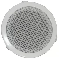 DSSCS-335 Потолочный громкоговоритель, излучатель 5", мощность 1,5/3/6 Вт 100 В, диапазон частот 100-13000 Гц, 91дБ, металлический корпус, 200(D)х65 мм, вес 0,73 мм, DSS