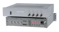 GONSIN TC-RFZ04 Передатчик DSSS сигнала для системы синхроперевода. 4 входных аудио каналов (RCA),  DB25 для подключения консоли переводчика, 4 аудио выхода для мониторинга или записи (RCA), 4  разьема N-типа для подключения TC-RFF02.